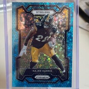 2023 Panini Prizm Najee Harris /95 Blue Disco Prizm. Mint condition